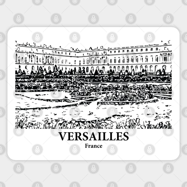 Versailles - France Sticker by Lakeric